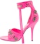 Buy (W) Balenciaga Cagole 'Pink Buckle Stiletto Slide' Tumit Tinggi Merah Jambu 743057WAD4E5800