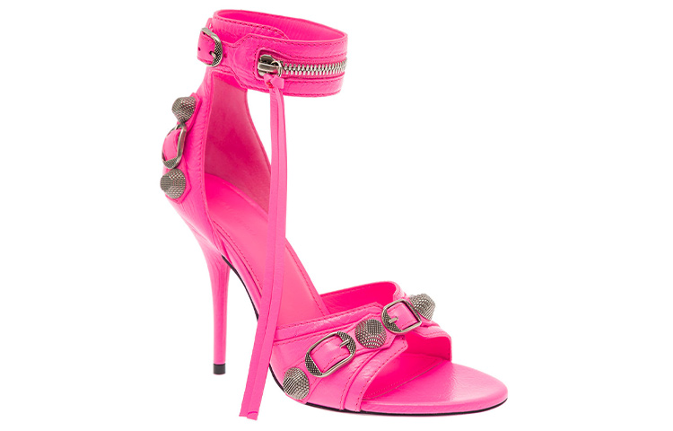 Lookbook (W) Balenciaga Cagole ''Mule Rose à Boucle et Talon Aiguille'' 743057WAD4E5800