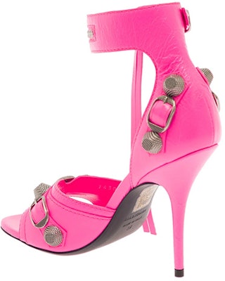(Women) Balenciaga Cagole 'Pink Buckle Stiletto Slide' 743057WAD4E5800 Shop (Women) Balenciaga Cagole 'Pink Buckle Stiletto Slide' 743057WAD4E5800