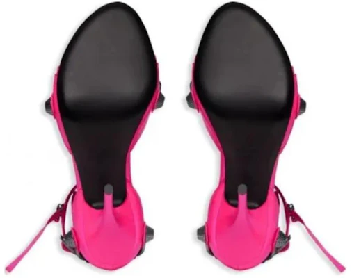 (W) Balenciaga Cagole ''Mule Rose à Boucle et Talon Aiguille'' 743057WAD4E5800 Purchase (W) Balenciaga Cagole ''Mule Rose à Boucle et Talon Aiguille'' 743057WAD4E5800