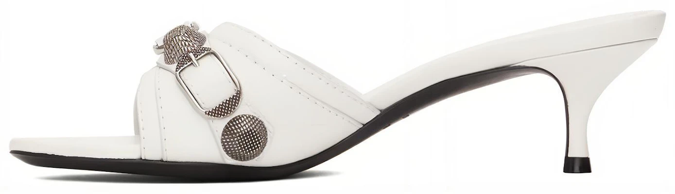 (W) Balenciaga Cagole ''Witte Geitenleren Hoge Hakken Sandalen'' 694350WAD4E9081 Buy (W) Balenciaga Cagole ''Witte Geitenleren Hoge Hakken Sandalen'' 694350WAD4E9081