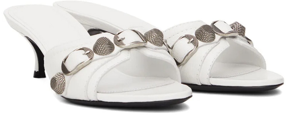 (Women) Balenciaga Cagole 'White Goat Leather High-Heel Sandal' 694350WAD4E9081 Lookbook (Women) Balenciaga Cagole 'White Goat Leather High-Heel Sandal' 694350WAD4E9081