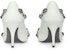 (W) Balenciaga Cagole 'Kasut Tumit Tinggi Stud Putih Tirus' 714252WAD4E9081