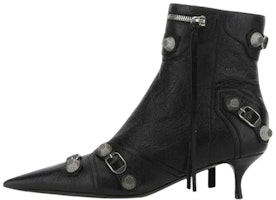(Women) Balenciaga Cagole Ankle Boot 'Black' 714250WAD4E1081 (Women) Balenciaga Cagole Ankle Boot 'Black' 714250WAD4E1081