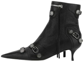 (Women) Balenciaga Cagole Ankle Boot 'Black' 714250WAD4E1081 (Women) Balenciaga Cagole Ankle Boot 'Black' 714250WAD4E1081