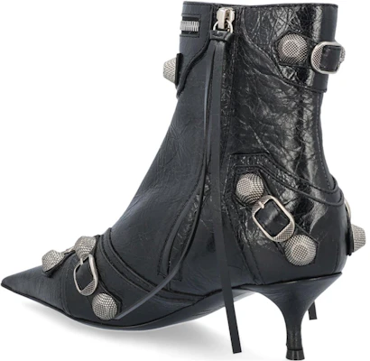 巴倫西亞加 Cagole 細跟 短靴 女款 黑色 Lookbook 巴倫西亞加 Cagole 細跟 短靴 女款 黑色