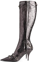 (Women) Balenciaga Cagole Ankle Boot 'Silver Grey' 694395WBDK38110 (Women) Balenciaga Cagole Ankle Boot 'Silver Grey' 694395WBDK38110