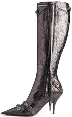 (Women) Balenciaga Cagole Ankle Boot 'Silver Grey' 694395WBDK38110 Buy (Women) Balenciaga Cagole Ankle Boot 'Silver Grey' 694395WBDK38110