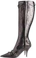 (Women) Balenciaga Cagole Ankle Boot 'Silver Grey' 694395WBDK38110 (Women) Balenciaga Cagole Ankle Boot 'Silver Grey' 694395WBDK38110