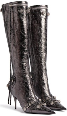 (Women) Balenciaga Cagole Ankle Boot 'Silver Grey' 694395WBDK38110 Order (Women) Balenciaga Cagole Ankle Boot 'Silver Grey' 694395WBDK38110