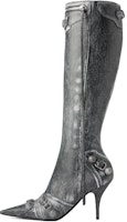 (Women) Balenciaga Cagole Boot 'Black Leather' 771231WBMA21090 (Women) Balenciaga Cagole Boot 'Black Leather' 771231WBMA21090