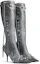 Lookbook (W) Bota Balenciaga Cagole 'Cuero Negro' 771231WBMA21090