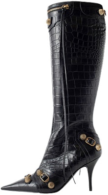(Women) Balenciaga Cagole Boot 'Black Zip' 734200WBED11000 Buy (Women) Balenciaga Cagole Boot 'Black Zip' 734200WBED11000