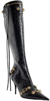 Lookbook (W) 발렌시아가 카골 부츠 "블랙 집" (Balenciaga Cagole Boots "Black Zip") 734200WBED11000