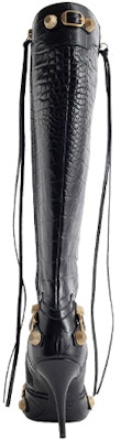 (Women) Balenciaga Cagole Boot 'Black Zip' 734200WBED11000 Shop (Women) Balenciaga Cagole Boot 'Black Zip' 734200WBED11000