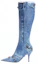 Order (W) Bota Balenciaga Cagole 'Cuero Azul' 771231WBMA24090