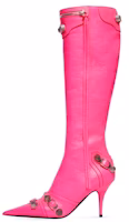 (Women) Balenciaga Cagole Boot 'Distressed Studs Pink' 694395WAD4E5800 (Women) Balenciaga Cagole Boot 'Distressed Studs Pink' 694395WAD4E5800