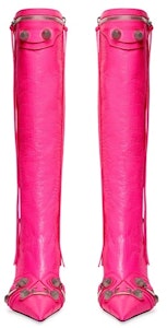 (W) バレンシアガ カゴールブーツ スタッズ ピンク (ダメージ加工) 694395WAD4E5800 Shop (W) バレンシアガ カゴールブーツ スタッズ ピンク (ダメージ加工) 694395WAD4E5800