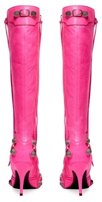 (Women) Balenciaga Cagole Boot 'Distressed Studs Pink' 694395WAD4E5800 Purchase (Women) Balenciaga Cagole Boot 'Distressed Studs Pink' 694395WAD4E5800