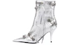 Buy (W) Bota Balenciaga Cagole 'Plata Metálica' 694379WBDK38018