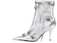 Buy (W) Balenciaga Cagole Boot 'Perak Metalik' 694379WBDK38018