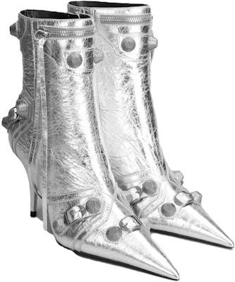 (W) Bota Balenciaga Cagole 'Plata Metálica' 694379WBDK38018 Lookbook (W) Bota Balenciaga Cagole 'Plata Metálica' 694379WBDK38018