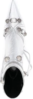 Purchase (W) 발렌시아가 카골 부츠 '메탈릭 실버' (Balenciaga Kagol Boots 'Metallic Silver') 694379WBDK38018