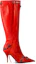 Order (W) Bota Balenciaga Cagole 'Cuero Rojo Punta Afilada' 694395WAD4E6081