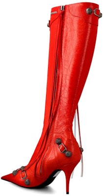 (Women) Balenciaga Cagole Boot 'Red Leather Pointed-Toe' 694395WAD4E6081 Shop (Women) Balenciaga Cagole Boot 'Red Leather Pointed-Toe' 694395WAD4E6081