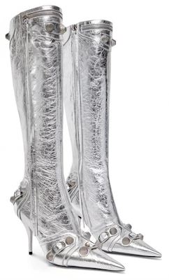 (W) Bota Balenciaga Cagole 'Tachuelas Plateadas' 694395WBDK38018 Order (W) Bota Balenciaga Cagole 'Tachuelas Plateadas' 694395WBDK38018