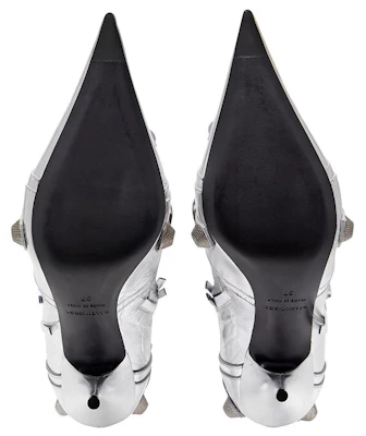 (W) Bota Balenciaga Cagole 'Tachuelas Plateadas' 694395WBDK38018 Purchase (W) Bota Balenciaga Cagole 'Tachuelas Plateadas' 694395WBDK38018