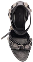Purchase (Women) Balenciaga Cagole Leather Sandal 'Black Silver' 743057WAD4E1081