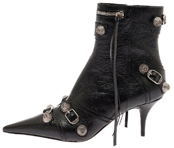 (W) バレンシアガ Cagole M70 アンクルブーツ (黒) 694390WAD4E1081 Buy (W) バレンシアガ Cagole M70 アンクルブーツ (黒) 694390WAD4E1081