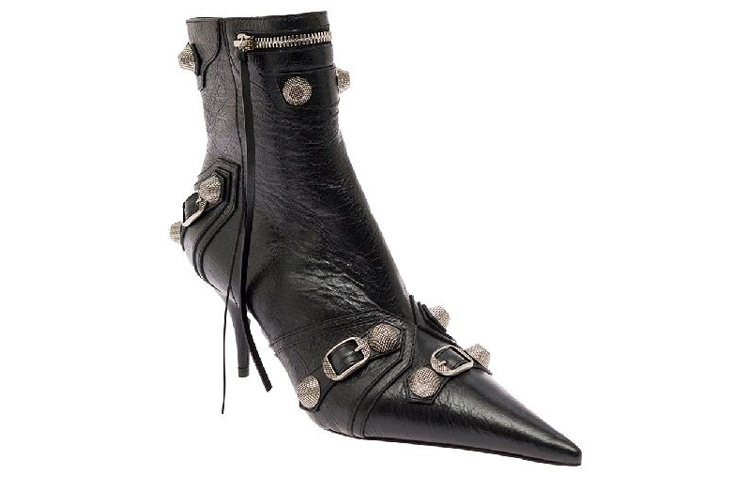 Lookbook (W) Botas Balenciaga Cagole M70 Tobilleras 'Negras' 694390WAD4E1081
