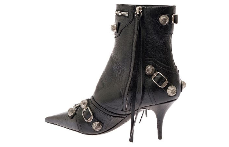 Shop (W) Botas Balenciaga Cagole M70 Tobilleras 'Negras' 694390WAD4E1081