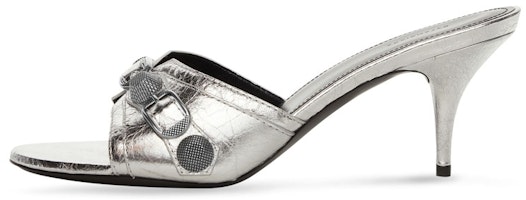 (Women) Balenciaga Cagole Sandals 'Metallic Silver' 694347WBDK38018 (Women) Balenciaga Cagole Sandals 'Metallic Silver' 694347WBDK38018