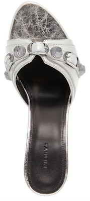 (Women) Balenciaga Cagole Sandals 'Metallic Silver' 694347WBDK38018 Lookbook (Women) Balenciaga Cagole Sandals 'Metallic Silver' 694347WBDK38018