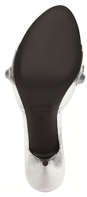 (Women) Balenciaga Cagole Sandals 'Metallic Silver' 694347WBDK38018 Shop (Women) Balenciaga Cagole Sandals 'Metallic Silver' 694347WBDK38018