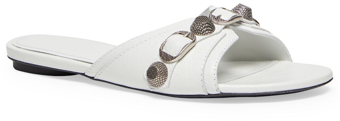(Women) Balenciaga Cagole Sandals 'White Arena Lambskin' 694342WAD4E9081 Lookbook (Women) Balenciaga Cagole Sandals 'White Arena Lambskin' 694342WAD4E9081