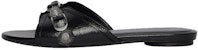 (W) Sandal Balenciaga Cagole 'Hitam' 694342WAD4E1081