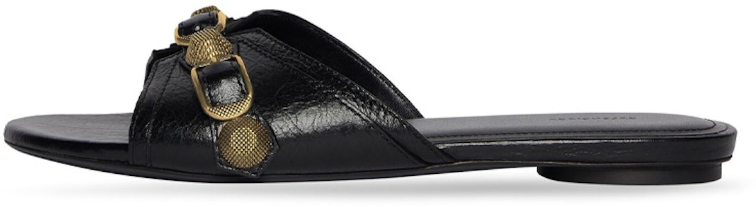 (W) Balenciaga Cagole Slide 'Hitam' 694342WAD4F1080 Buy (W) Balenciaga Cagole Slide 'Hitam' 694342WAD4F1080