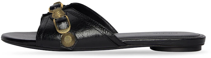 (Women) Balenciaga Cagole Slide 'Black' 694342WAD4F1080 (Women) Balenciaga Cagole Slide 'Black' 694342WAD4F1080