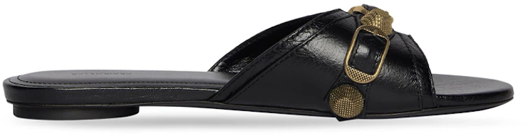 Order (Women) Balenciaga Cagole Slide 'Black' 694342WAD4F1080