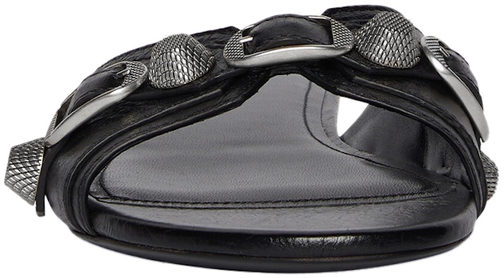 (Women) Balenciaga Cagole Sandals 'Black' 694342WAD4E1081 Lookbook (Women) Balenciaga Cagole Sandals 'Black' 694342WAD4E1081