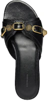 Shop (Women) Balenciaga Cagole Slide 'Black' 694342WAD4F1080