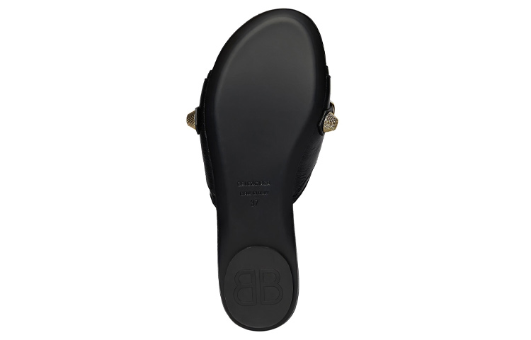 Purchase (W) Balenciaga Cagole Slide 'Negro' 694342WAD4F1080