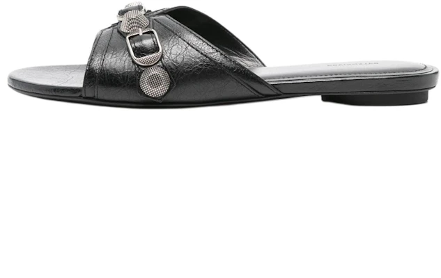 (W) Balenciaga Cagole Slide 'Cuero Negro' 746568WAD4E1081 Buy (W) Balenciaga Cagole Slide 'Cuero Negro' 746568WAD4E1081