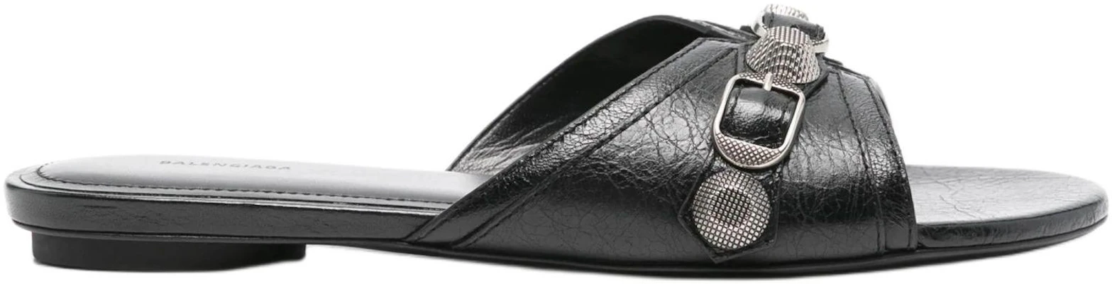 (W) Balenciaga Cagole Slide 'Cuero Negro' 746568WAD4E1081 Order (W) Balenciaga Cagole Slide 'Cuero Negro' 746568WAD4E1081