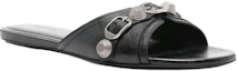 Lookbook (W) Balenciaga Cagole Slide 'Cuero Negro' 746568WAD4E1081