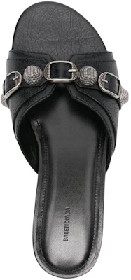 (W) Balenciaga Cagole Slide 'Cuero Negro' 746568WAD4E1081 Purchase (W) Balenciaga Cagole Slide 'Cuero Negro' 746568WAD4E1081